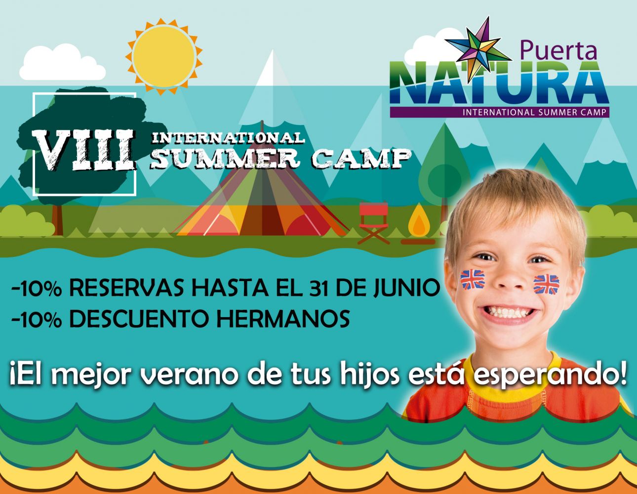Campamentos, inmersiones en inglés en plena naturaleza